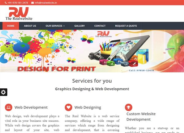 The Real Website
